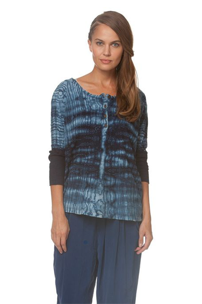 Hopi Sky 3/4 Sleeve Oversized Top